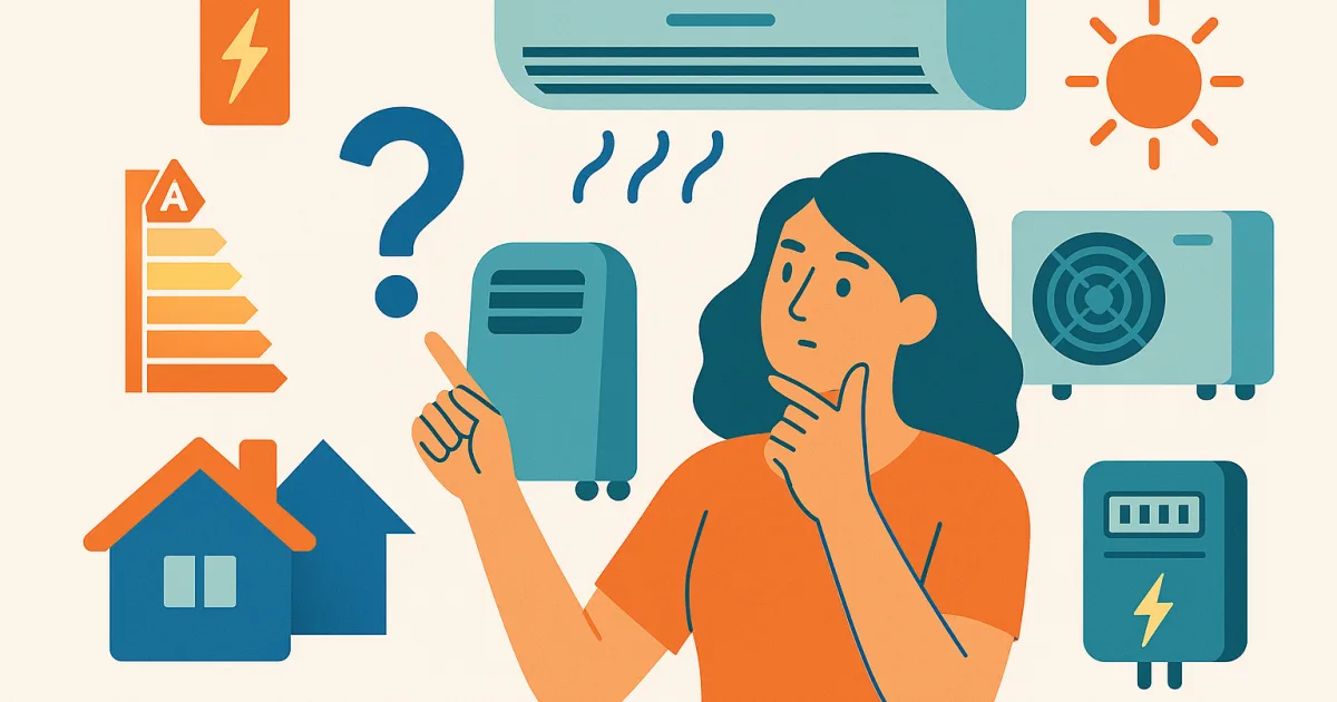 Illustrazione editoriale per l'articolo: Come Scegliere il Miglior Condizionatore?