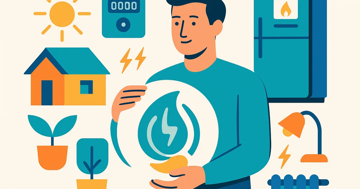 Illustrazione editoriale per l'articolo: Acquirente Unico SpA: Gruppo Gestore Servizi Energetici