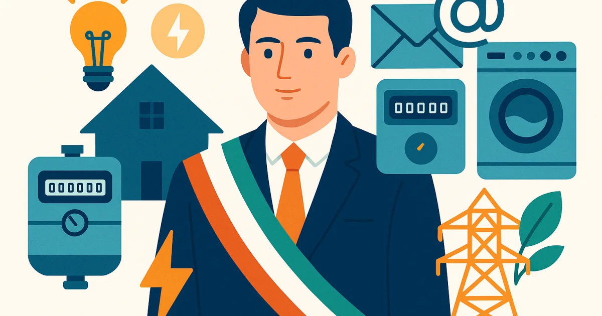 Illustrazione editoriale per l'articolo: Ministero Sviluppo Economico Contatti, PEC e Comunicazioni