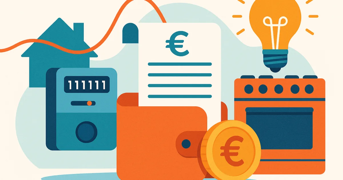 Illustrazione editoriale per l'articolo: Oneri di Sistema Cosa sono?
