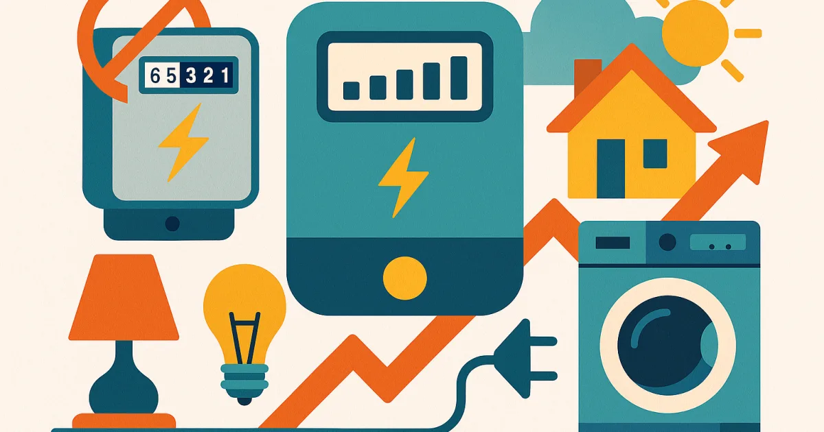 Illustrazione editoriale per l'articolo: La riforma tariffaria dell'elettricità